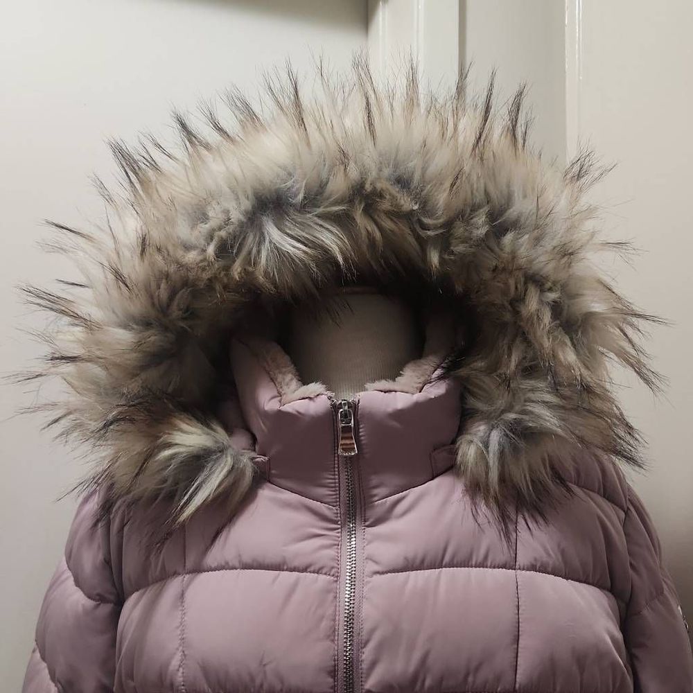Calvin Klein Dusty Rose Womens Puffer Coat, NWOT, 3XL - Picture 3 of 10